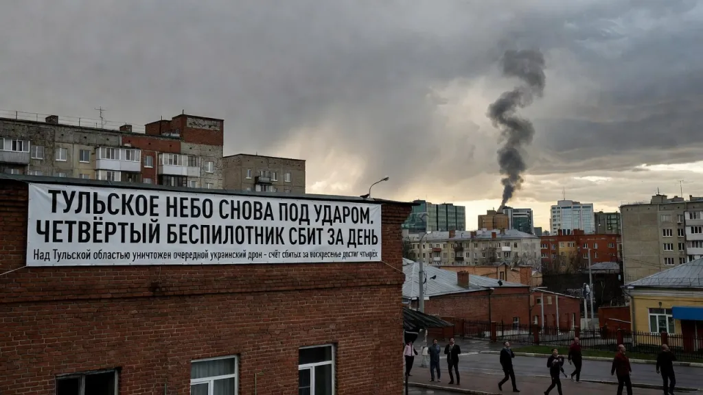Тульское небо снова под ударом. Четвёртый беспилотник сбит за день