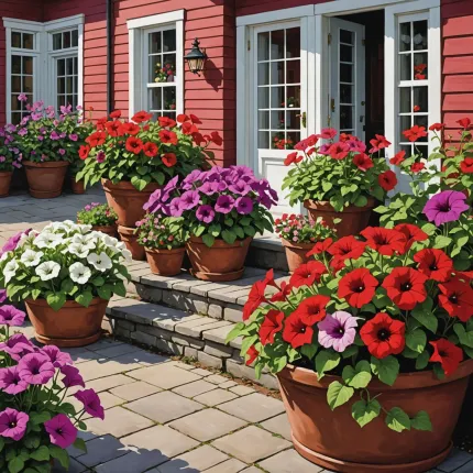 Как вырастить петунии: Секреты выращивания петуний от посадки до цветения