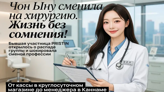 Чон Ыну сменила сцену на хирургию. Жизнь без сожалений!